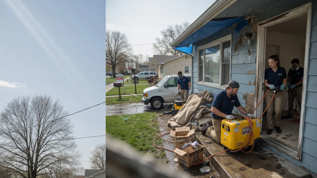 Basement Flood Cleanup in Campbell, MN near me